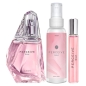 Mobile Preview: AVON Perceive SILK 3-teiliges Duft-Set Eau de Parfum Spray, Körperspray & Taschenspray mit Geschenktasche Gratis